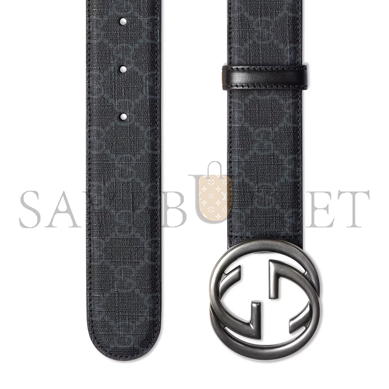 G*u*i belt with interlocking g buckle ‎774153